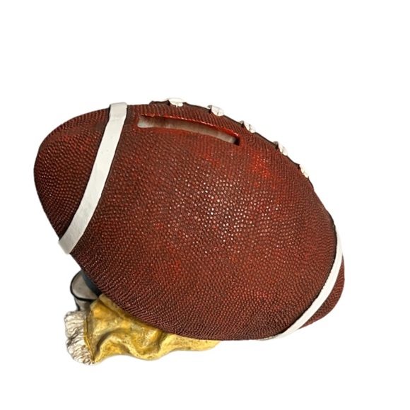 Ceramic Football Coin Bank - Picture 4 of 9